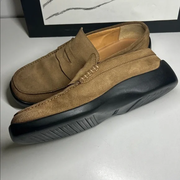 Bally Fisto Suede Men’s Leather Loafers Made in Italy Size 7.5 - Picture 13 of 16